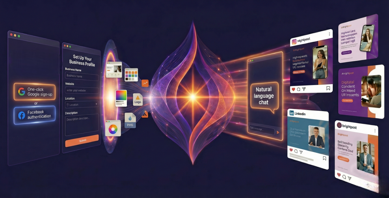 AI Content Engine - Brand Assets to Social Posts